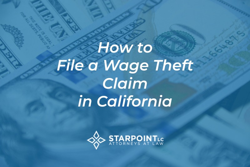 file wage theft claim ca