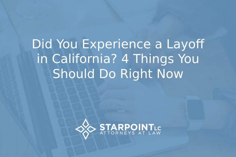 layoff in california